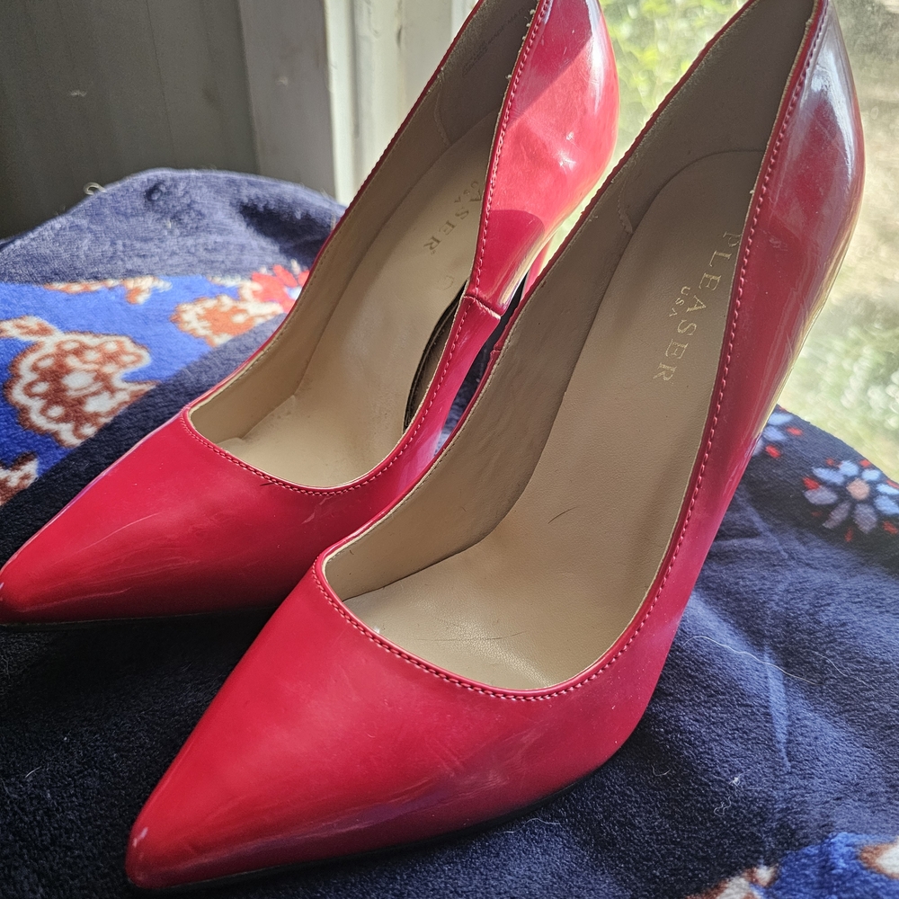 Pleaser Women's Vibrant Red Heels